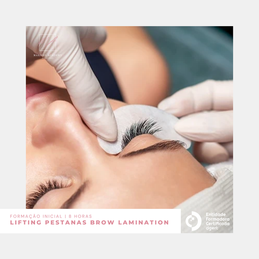 Formação Profissional em Lifting de Pestanas e Brow Lamination