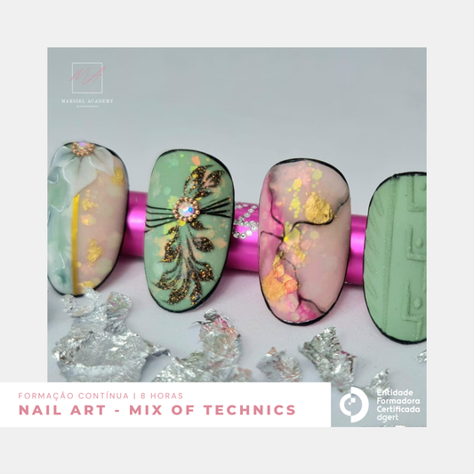 Formação Profissional em Nail Art - Mix Of Technics
